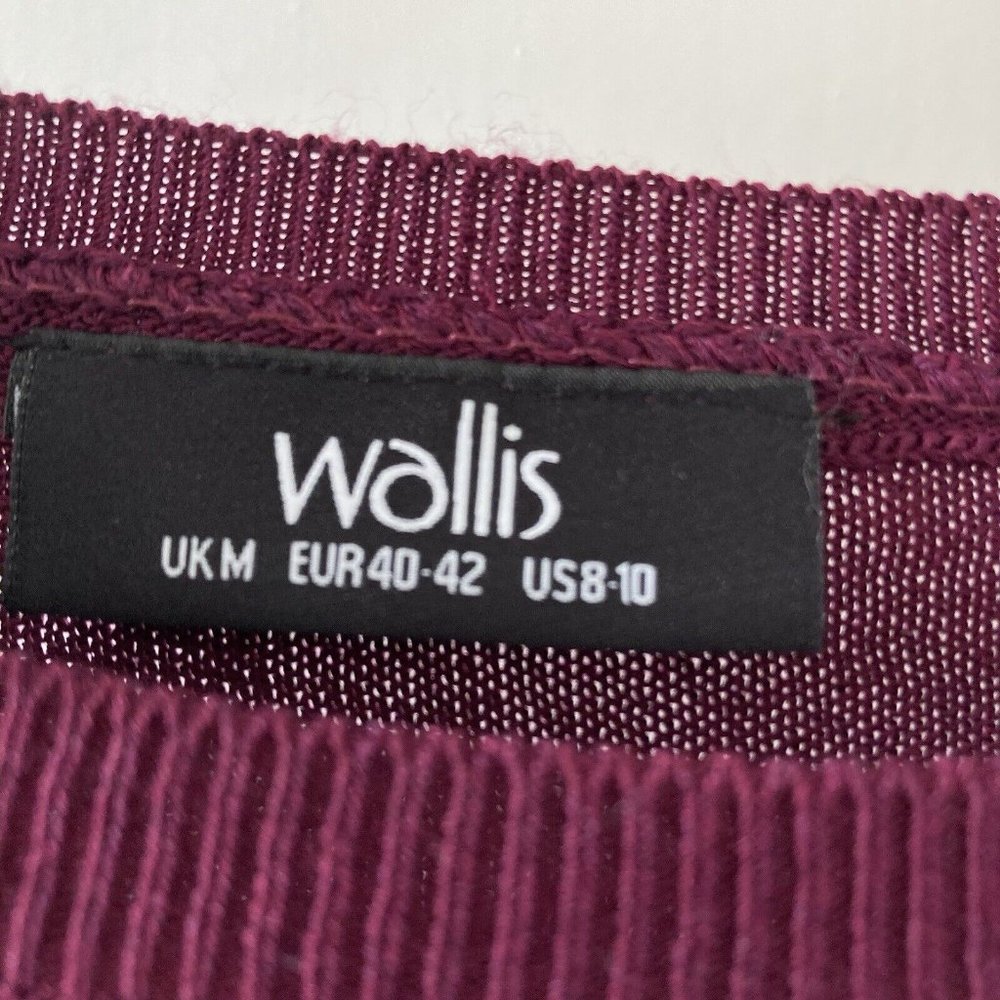 Ladies Women Knitted Long Sleeve Crew Neck Jumper Sweater Rhinestone Pullover - Picture 12 of 13